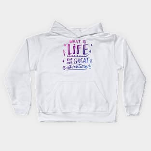 Inspiring Quote Design Kids Hoodie